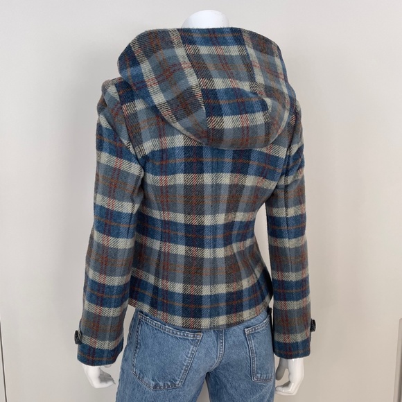 SMYTHE Plaid Cropped Jacket - Picture 5 of 7